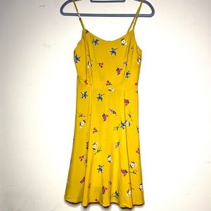Yellow Floral Sundress | M